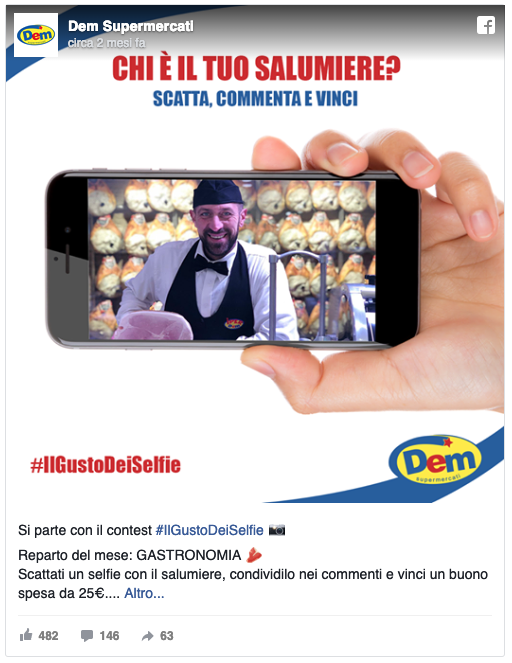 il gusto dei selfie dem